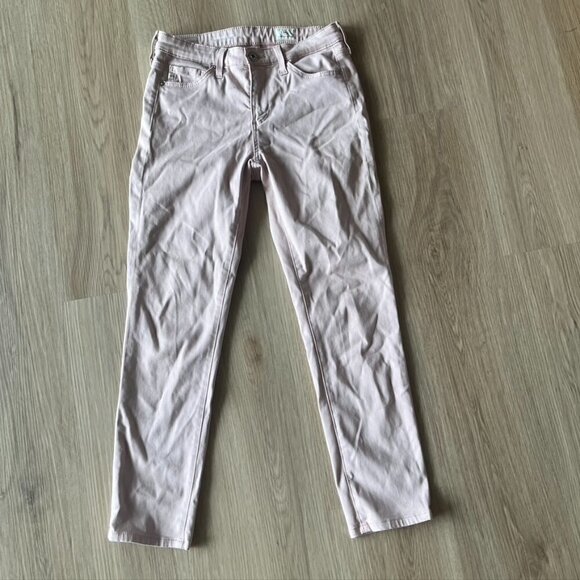 Ag Adriano Goldschmied Pants - Ag Adriano goldschmied prima crop Powder pink midrise cigarette crop Size 25R